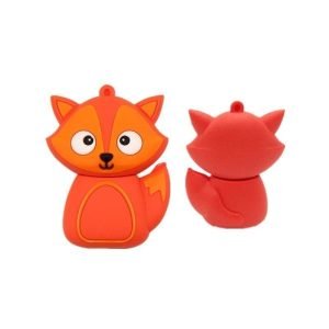Clé Usb Renard de dos
