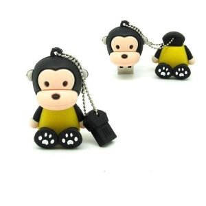 Clé USB Singe 4GB / Noir