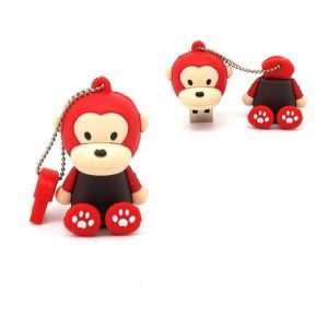 Clé USB Singe 4GB / Rouge