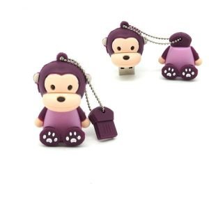 Clé USB Singe 4GB / Violet