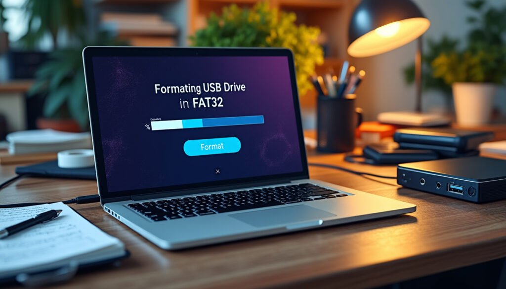 découvrez comment formater une clé usb en fat32 facilement avec notre guide étape par étape. apprenez à préparer votre clé usb pour une utilisation optimale sur tous vos appareils, tout en évitant les erreurs courantes. suivez nos instructions simples et bénéficiez d'une méthode rapide et efficace!